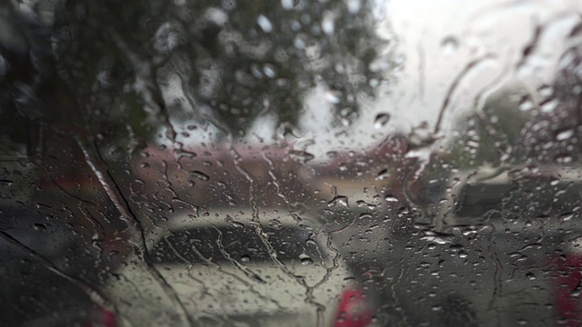 雨滴视频素材