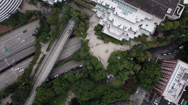 西雅图华盛顿州会议中心城市地下通道视频素材