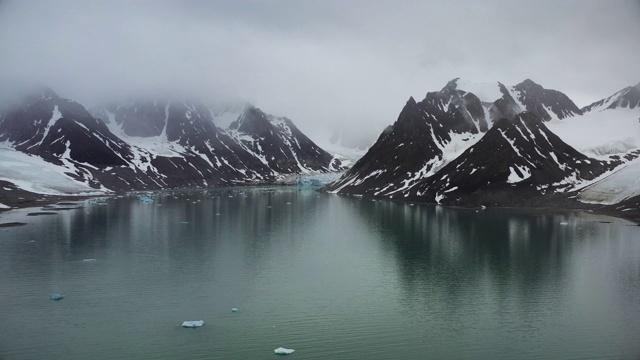 抹大拉的峡湾视频素材