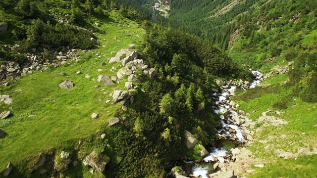 transagarasan高山公路视频素材