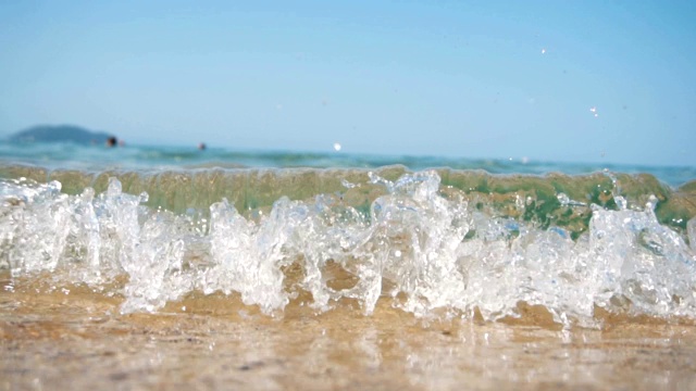 海浪溅起照相机视频购买