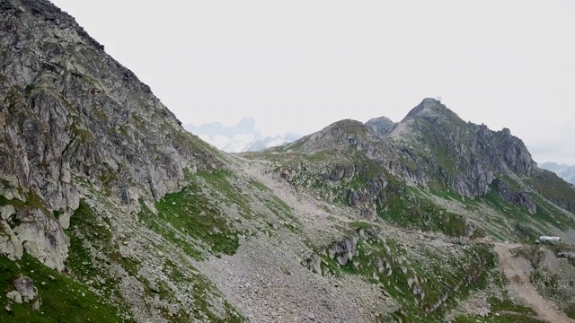 瑞士山埃吉斯霍恩阿莱奇视频素材