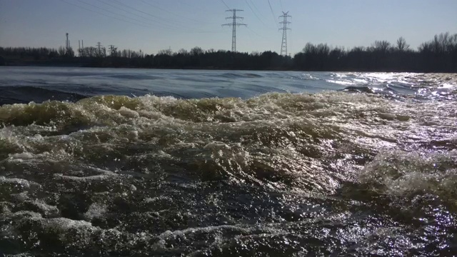 野生河视频素材