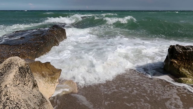 海浪视频素材