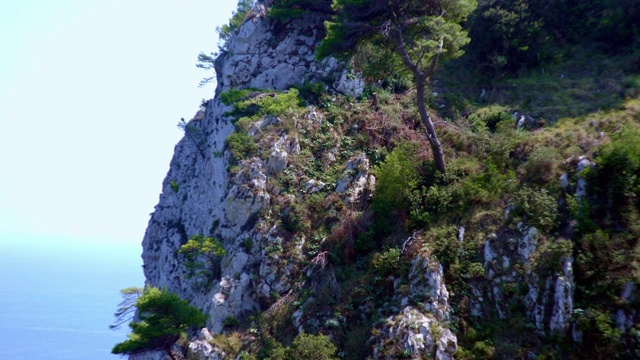 意大利卡普里岛的海景视频素材