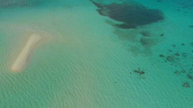 在菲律宾，4K空中景观，一望无际的碧水视频素材