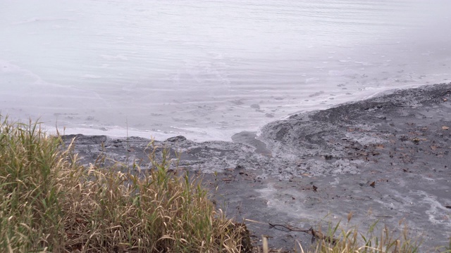 (4K分辨率)北海道地狱谷登别温泉视频素材