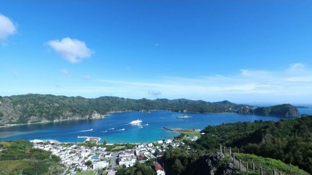 是Chichijima岛，Ogasawara，日本视频素材