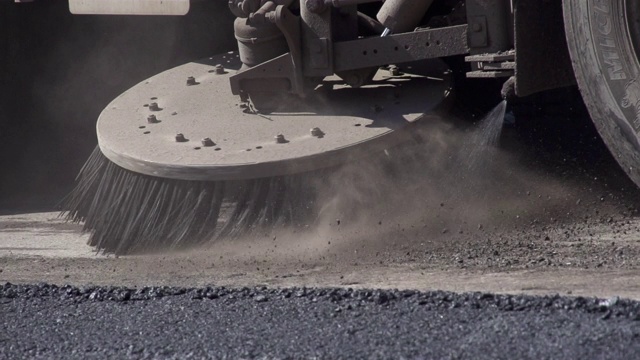 道路建设慢动作视频素材