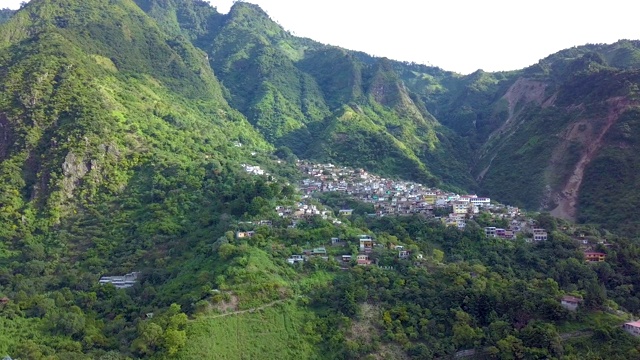 危地马拉山航空视频素材