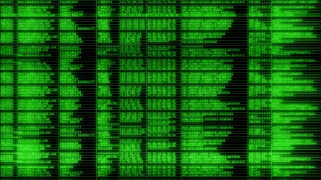 软件开发人员编程代码技术视频素材