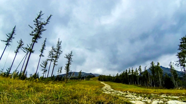 Tatranska Lomnica滑雪场在高Tatras山脉，斯洛伐克视频素材