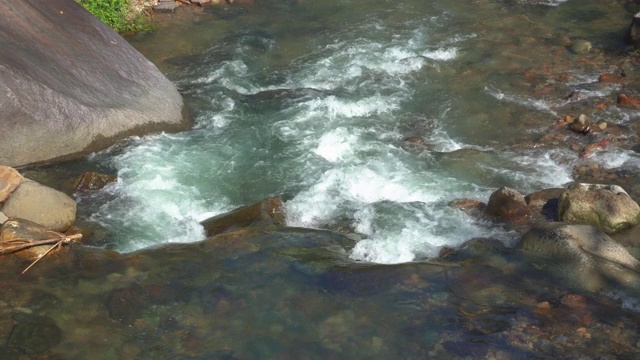 美丽的河流和美妙的淡水4K镜头视频素材