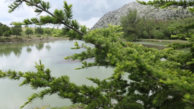 土耳其安纳托利亚地区的山脉、森林和湖泊的壮观景色。
土耳其安纳托利亚/ 05/09/2015视频素材