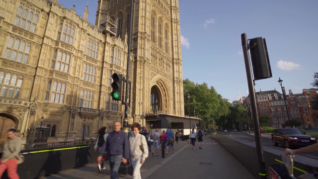 英国伦敦议会大厦，英国，欧洲视频素材