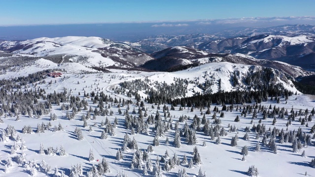 美丽的雪山视频素材