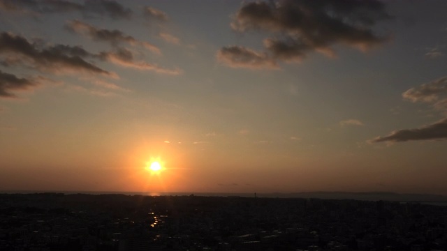 冲绳那霸的夜景视频素材