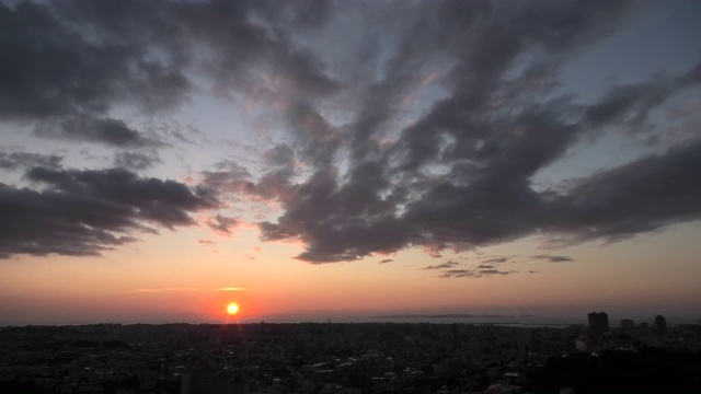 冲绳那霸的夜景视频素材