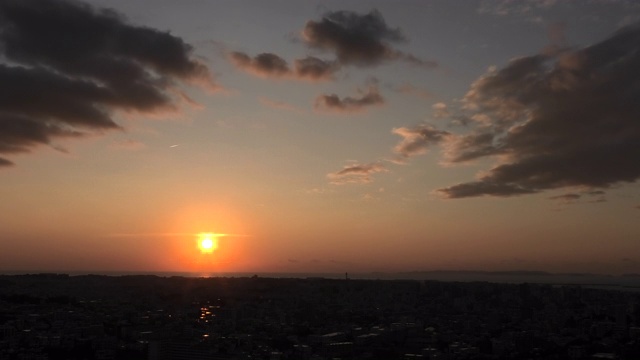 冲绳那霸的夜景视频素材