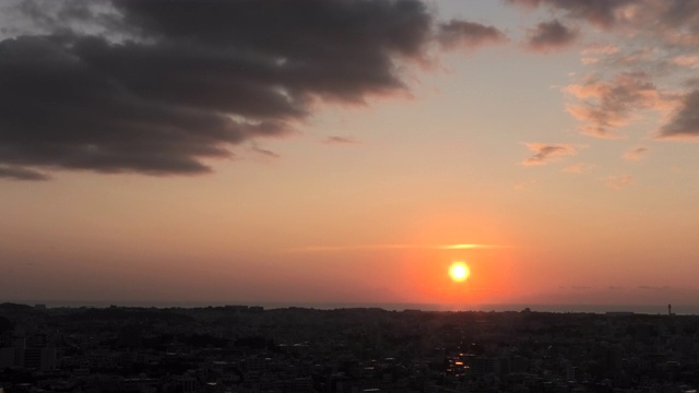 冲绳那霸的夜景视频素材