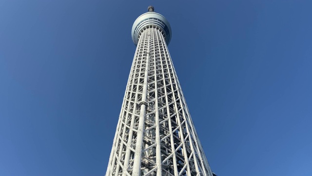 东京天空树景观视频素材