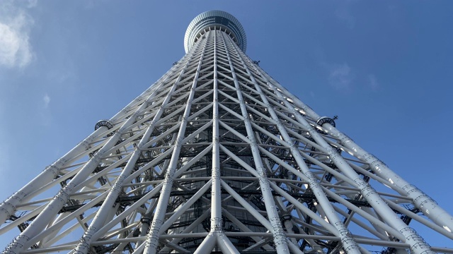 东京天空树景观视频素材