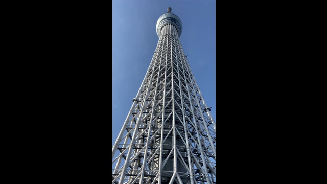 东京天空树景观视频素材