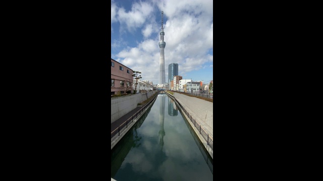 东京天空树景观视频素材