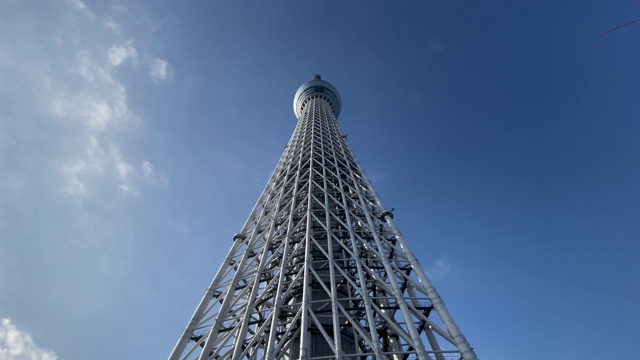 东京天空树景观视频素材