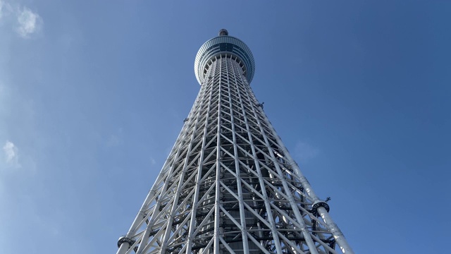 东京天空树景观视频素材