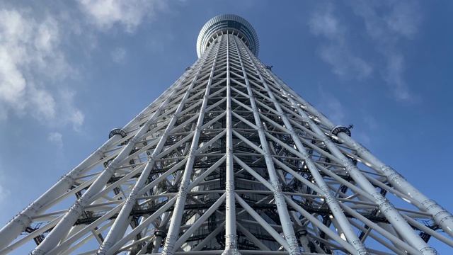 东京天空树景观视频素材