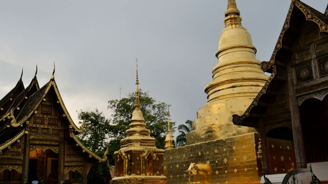 泰国清迈的辛格寺视频素材