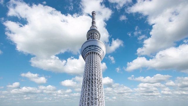 日本东京的天空树视频素材