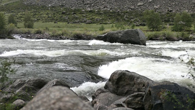 山区河流视频素材