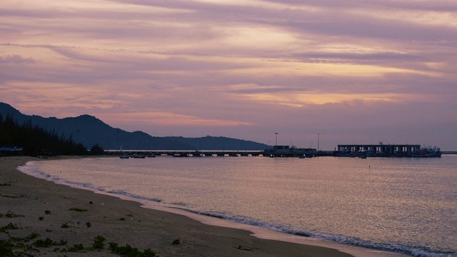 海上日出视频素材