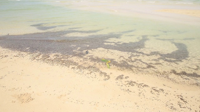 泰国安达曼海，美丽的大海和蓝天视频素材