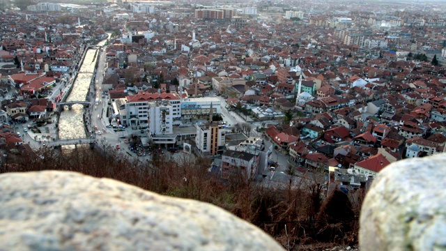 Prizren City(高角度Wiew&Day)视频素材