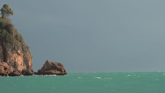 热带海岸线视频素材