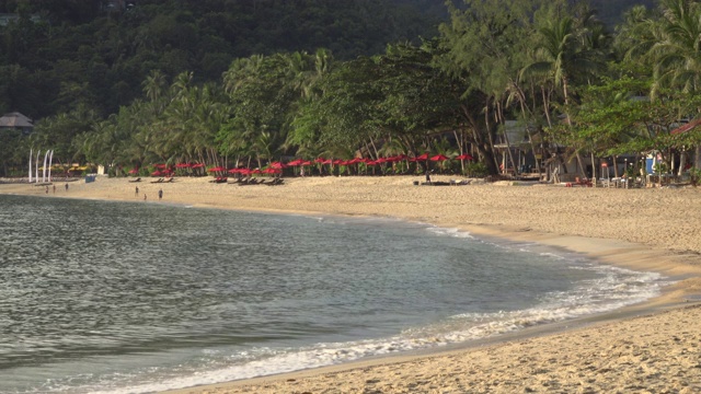 海湾的沙滩视频素材