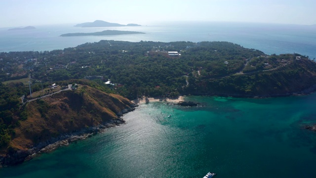 泰国普吉岛南部地区鸟瞰图视频素材