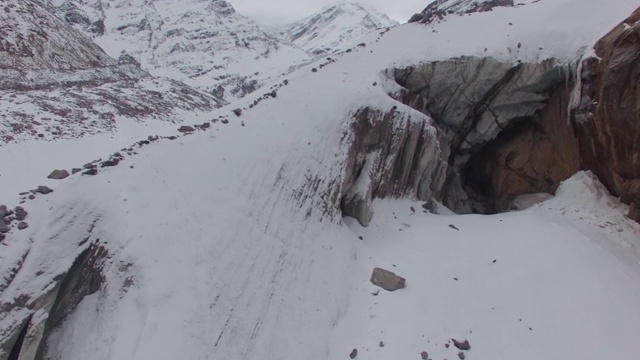 喜马拉雅雪山视频素材