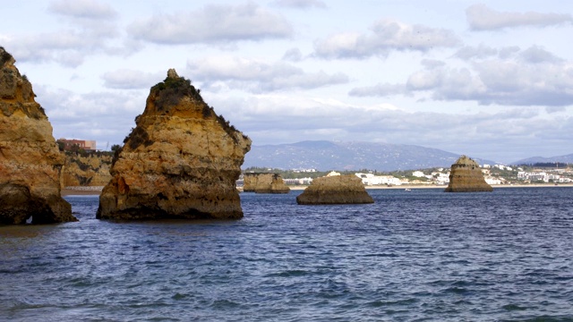 葡萄牙拉各斯的Ponta da Piedade视频素材