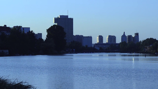 奥地利维也纳Donaucity视频素材