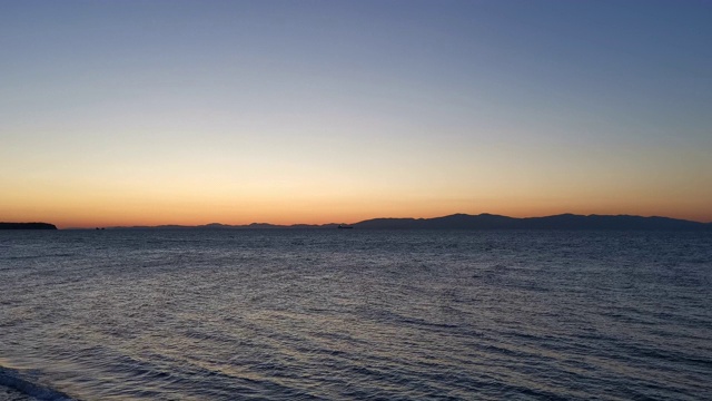 海景，日落海景视频素材