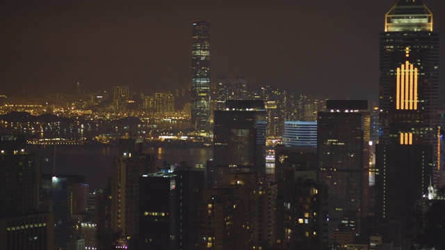 香港城市夜景视频素材