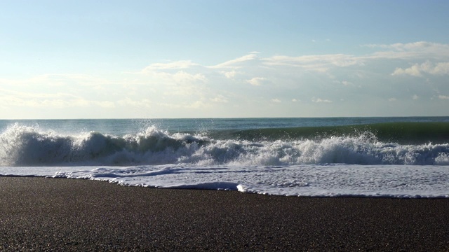 海滩和天空视频素材