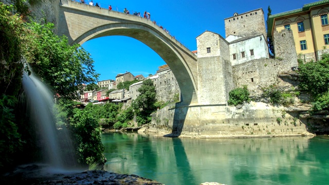 Stari Most和Spring(水平滑动)视频素材