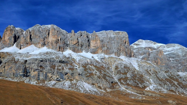 Dolomites，塞拉集团，南蒂罗尔，意大利视频素材