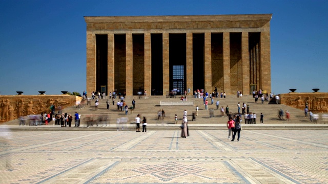 一个ıtkabir(中景镜头)视频素材