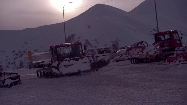 滑雪美容师视频素材